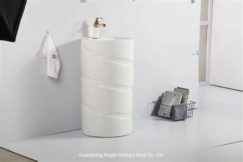 Vertical Vanity Basin Unique Modern Basin Bathroom Ceramic White