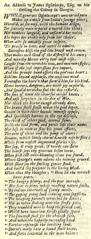 The Colony Of Georgia Is Founded The Mitchell Archives Original