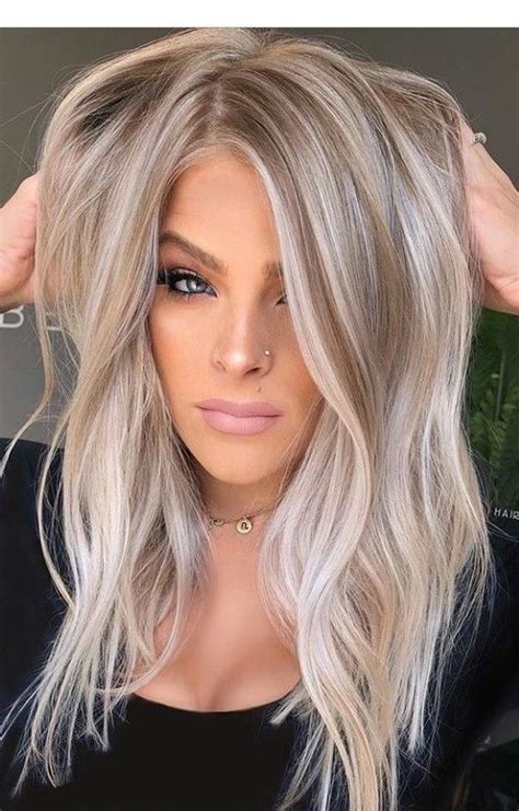 40 Hair Сolor Ideas with White and Platinum Blonde Hair in 2020 Long