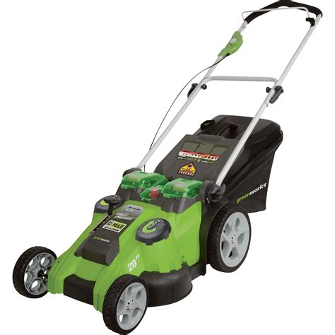 Greenworks G Max 40v Dual Blade Cordless Lawn Mower — 20in Deck Model 25302 Northern Tool