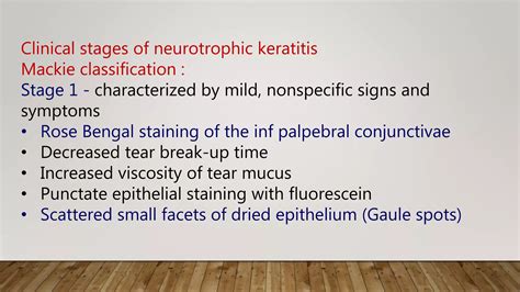 Neurotrophic Keratopathy Ppt