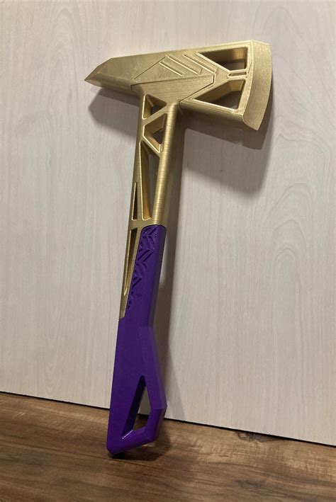 Valorant Prime Axe Cosplay Impreso En 3d Escala 11 Etsy