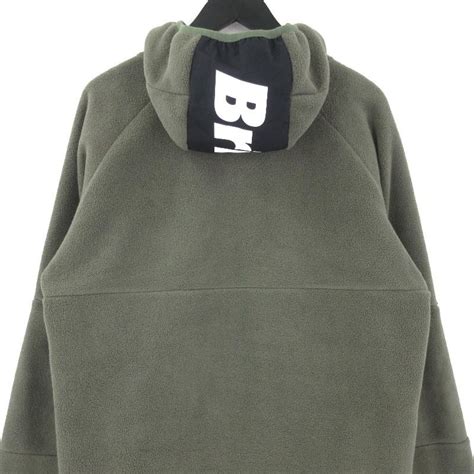 F C Real Bristol エフシーレアルブリストル POLARTEC FLEECE HALF ZIP GAITER HOODY