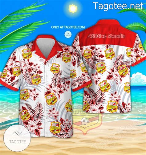 Atlético Morelia Beach Hawaiian Shirt Shorts Bishop Tagotee