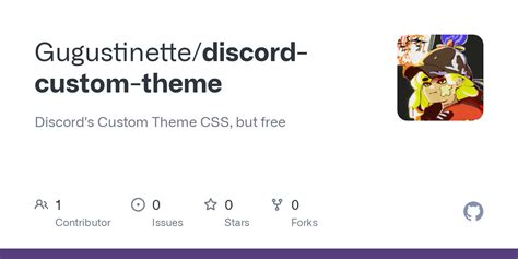 GitHub Gugustinette Discord Custom Theme Discord S Custom Theme CSS