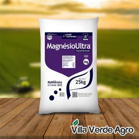 Magn Sioultra Sulfato De Magn Sio Kg Villa Verde Agro