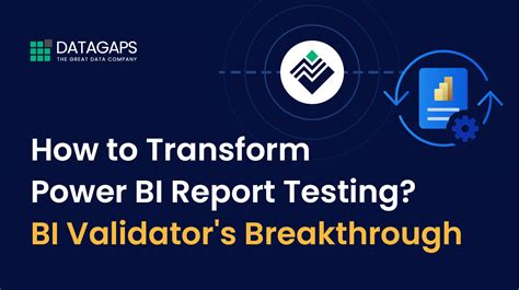 Power Bi Report Testing Automation Archives Datagaps Automated
