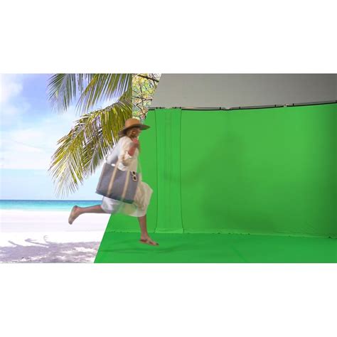 Vinyl Background Floor 2 75m X 6m Chroma Key Green Ll Lb7781 Manfrotto Us