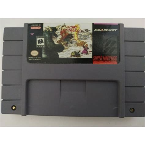 Chrono Trigger Em Portugu S Salvando Para Super Nintendo Snes Shopee