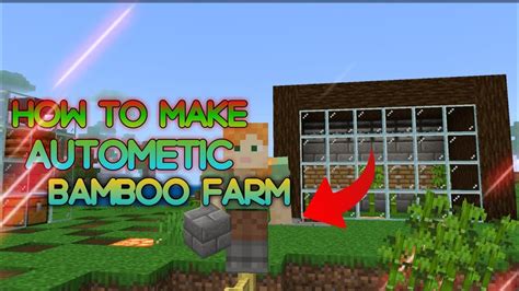 Easy Automatic Bamboo Farm In Minecraft Trial Minecraft Trial Me Bamboo Farm Kaise Banaye