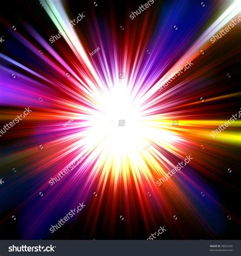 Abstract Radiant Star Stock Illustration 78035200 Shutterstock