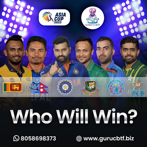 Asia Cup Match Predictions 2023 Asia Cup Betting Tips GURUCBTF