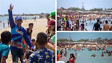 Más de 30 mil personas han visitado las playas de Paraguaná durante