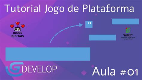 Gdevelop Tutorial Jogos De Plataforma Como Criar Um Projeto