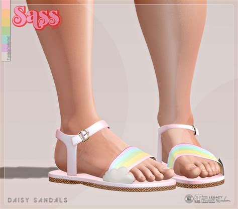 Second Life Marketplace Sass [daisy Sandals] ♥legacy ♥maitreya ♥