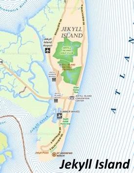 Jekyll Island Map | Georgia, U.S. | Detailed Maps of Jekyll Island