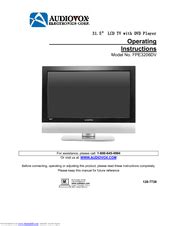 Audiovox Fpe Dv Lcd Tv Manuals Manualslib