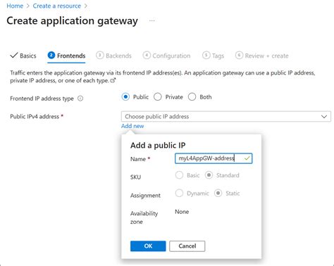 Configurar Proxy Tcptls Do Gateway De Aplicativo Do Azure Visualização Azure Application