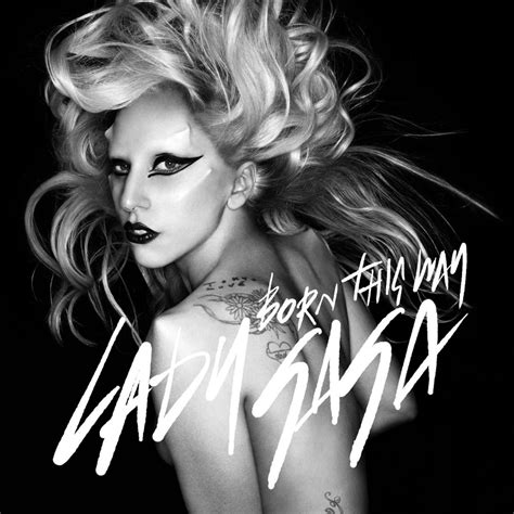 Car Tula Frontal De Lady Gaga Born This Way Cd Single Portada