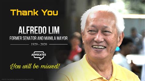 Thank You Mayor Fred Lim Your Legacy Will Live On Rest In Peace