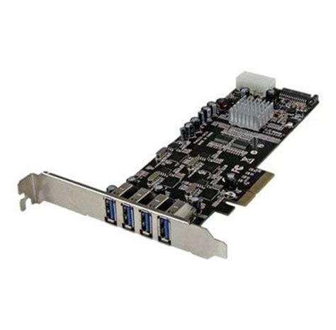 Startech Port Quad Bus Pci Express Pcie Usb Card W Uasp Power