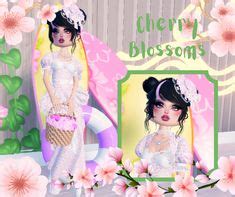 Cherry Blossoms Dress To Impress In Cherry Blossom Dress Cherry