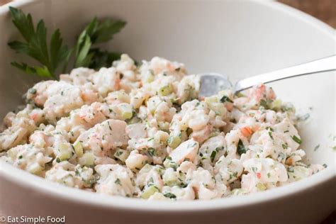 The Best Simple And Easy Cold Shrimp Salad Recipe Video Eat