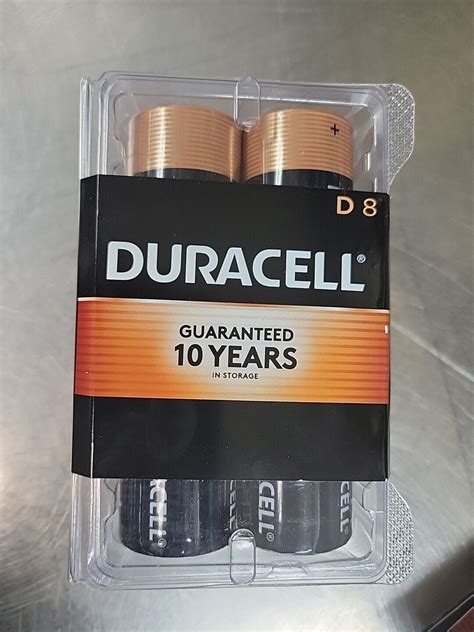 Duracell Coppertop Mn1300 D 8 Pack Batteries 8 Count Sealed 41333883014 Ebay