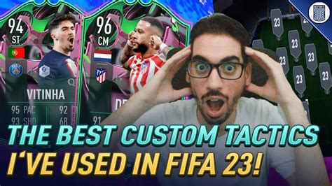 INSANE META 3412 CUSTOM TACTICS FORMATION INSTRUCTIONS FIFA 23