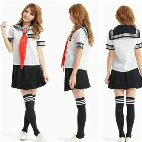 Jual Seifuku Set Seragam Sekolah Jepang Cosplay Baju Sekolah Jepang ...