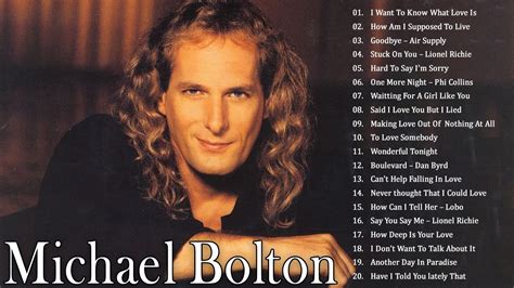 Eric Clapton Michael Bolton Phil Collins Air Supply Bee Gees Chicago Best Soft Rock 70s 80s