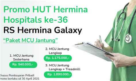 Hermina Hospitals Heart Mcu Package