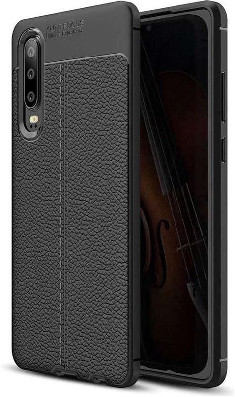 Just In Case Huawei P30 Back Cover Soft Tpu Zwart