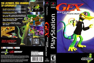 Gex Enter The Gecko PS1 The Cover Project