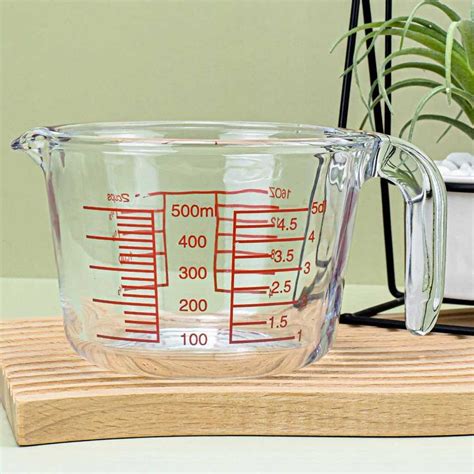 Glass Measuring Jug 500ml Liveeasy Products Ltd