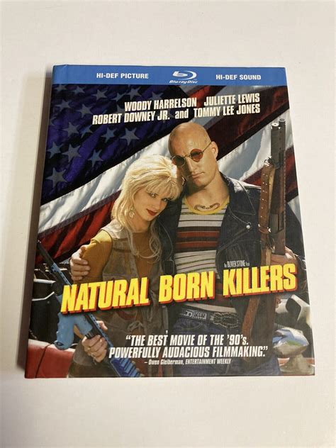 Natural Born Killers Blu Ray Disc Digibook Oop Rare Ebay