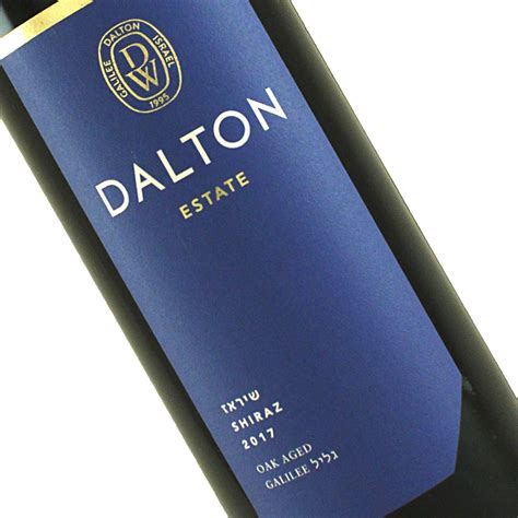 Dalton 2020 Shiraz Kosher Galilee Israel The Wine Country