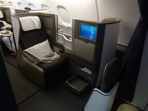 British Airways A380 First Class Seat Map Elcho Table