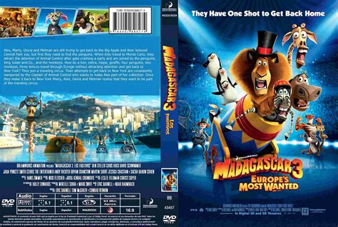 Madagascar 3 Dvd Poster