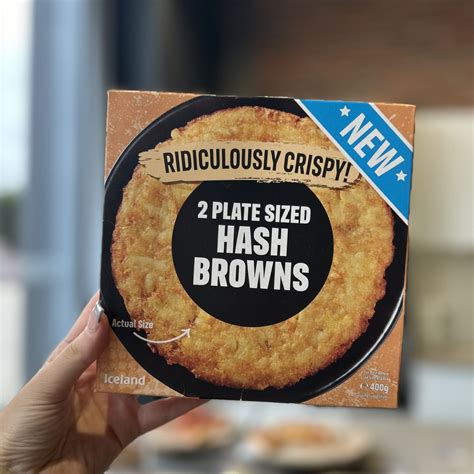 Iceland Has Just Launched Hash Browns The Size Of Plates And Fans Are