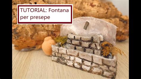 Tutorial Come Costruire Una Fontana Per Presepe Versione Base YouTube