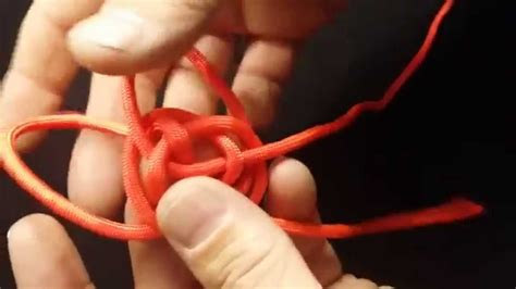 How To Tie A Double Lanyard Knot Youtube