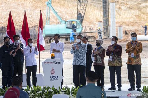 Presiden Jokowi Groundbreaking Proyek Hilirisasi Batu Bara Jadi DME