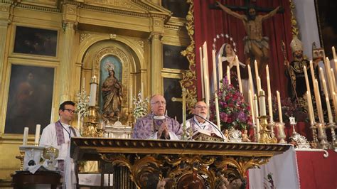 Imágenes de la solemne misa en acción de gracia en la Hermandad de la