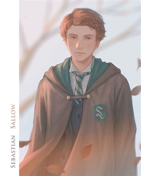 Sebastian Sallow | Harry potter fantastic beasts, Harry potter illustrations, Hogwarts