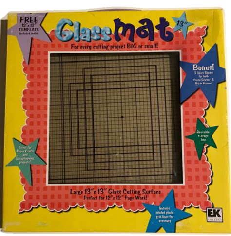 Stampin Up Cutter Bee Smooth 13x13 Glass Mat For Paper Crafts Scrapbooking For Sale Online Ebay