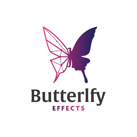 Butterfly Effect Logo 8021151 Vector Art At Vecteezy