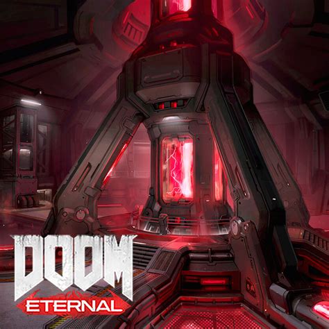 Artstation Doom Eternal Arc Facility Reactor