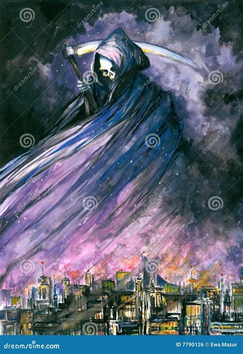 Grim Reaper Royalty Free Stock Image Image 7790126