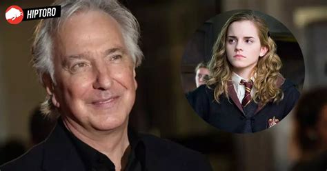 Harry Potter Actor Alan Rickman S Criticism Of Emma Watson S Acting